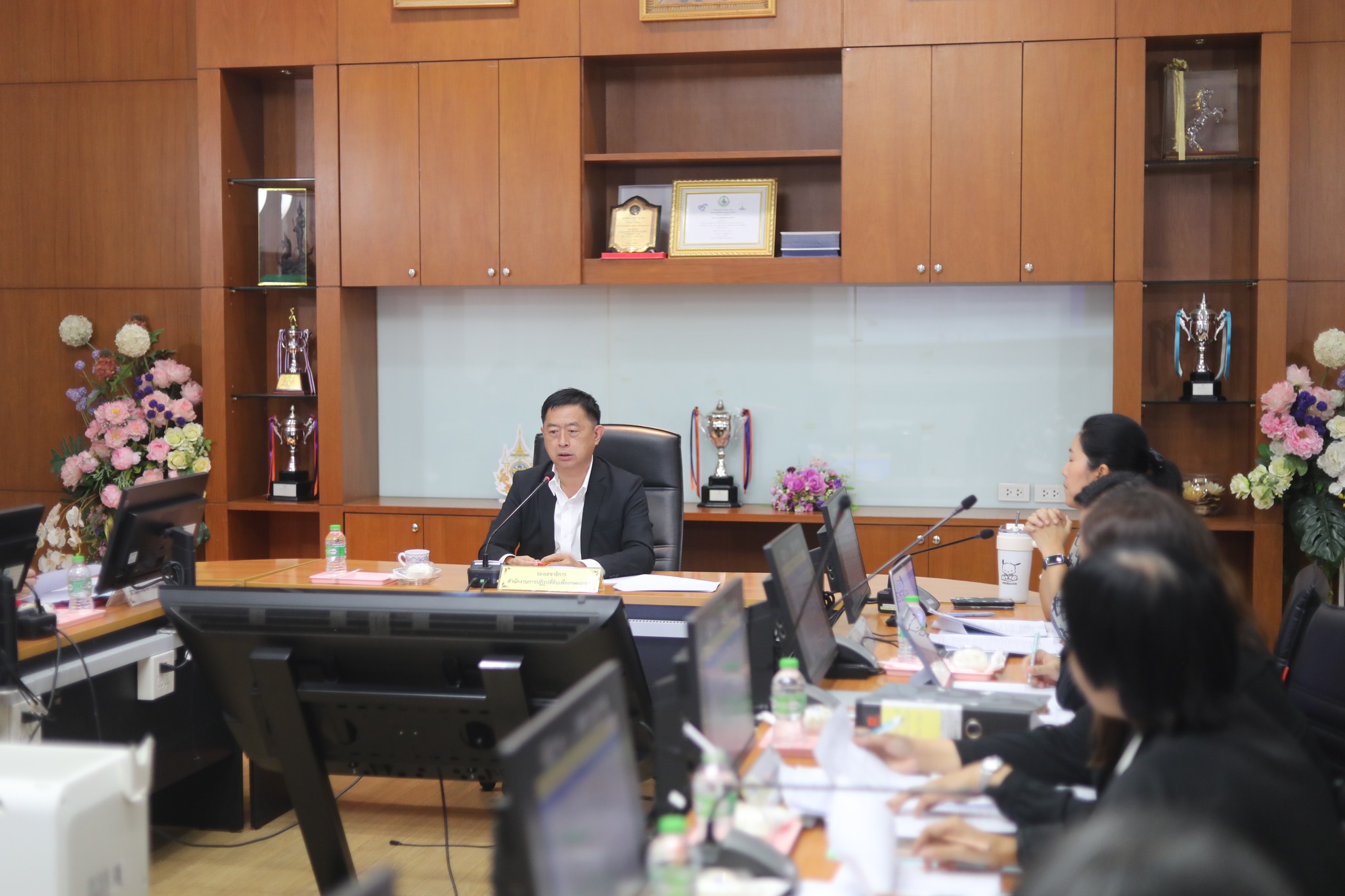 title - ประชุมคณะทำงานจัดวางระบบควบคุมภายใน และบริหารความเสี่ยงของสำนักงานการปฏิรูปที่ดินเพื่อเกษตรกรรม ครั้งที่ 1/2569 พร้อมประชุมผ่านระบบออนไลน์ ZOOM Meeting 